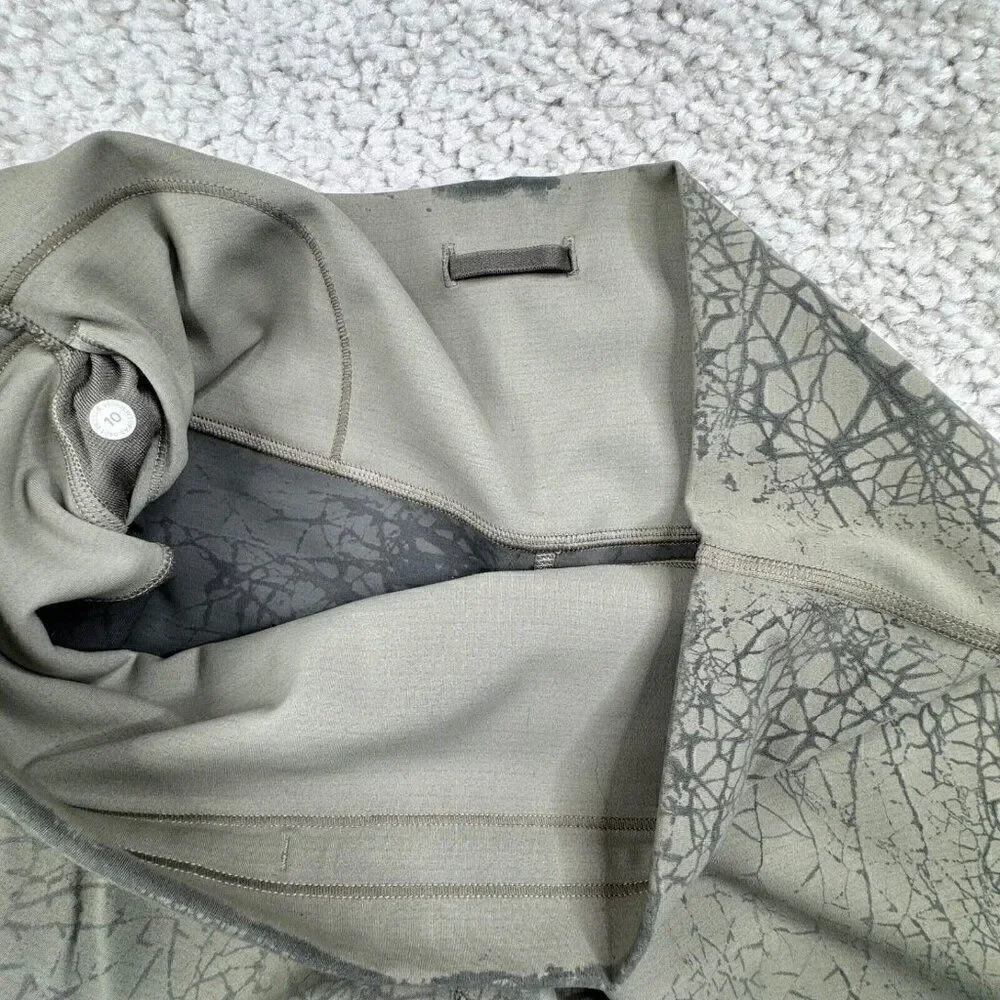 Lululemon Wunder Train High Rise Tight Legging Thread Dye Rover Green